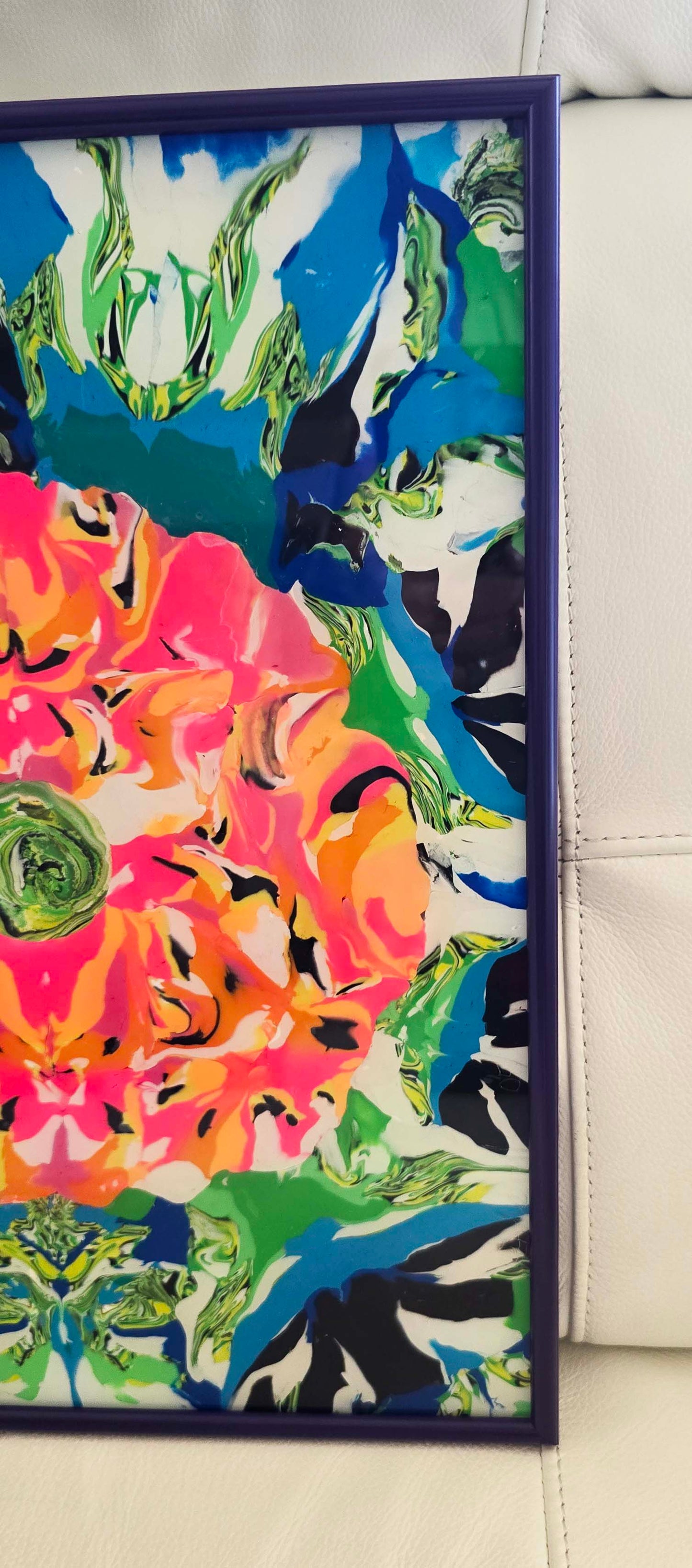 "Flower Power 3.0" Clay Painting