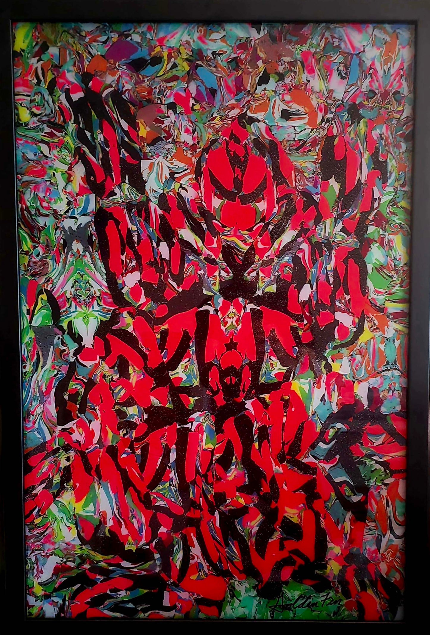 "Samurai Dragon 2.0" Acrylic Print