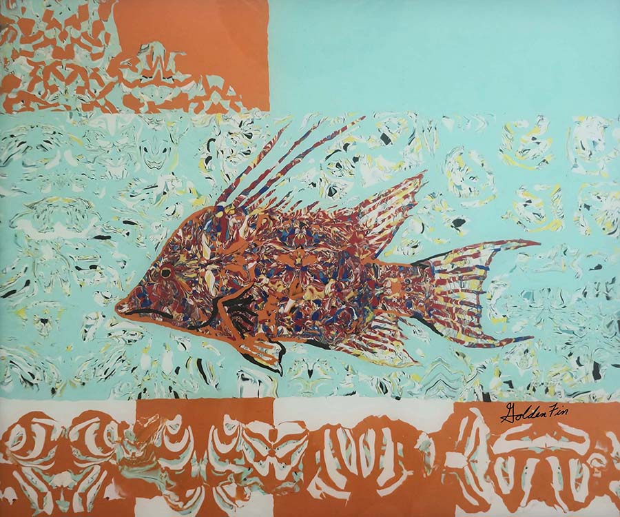 "Hog Fish #33" 10" x 8" Print