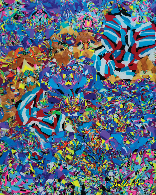 "Gunza Bloom" 8" x 10" Print