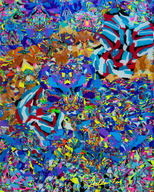 "Gunza Bloom" Acrylic Print